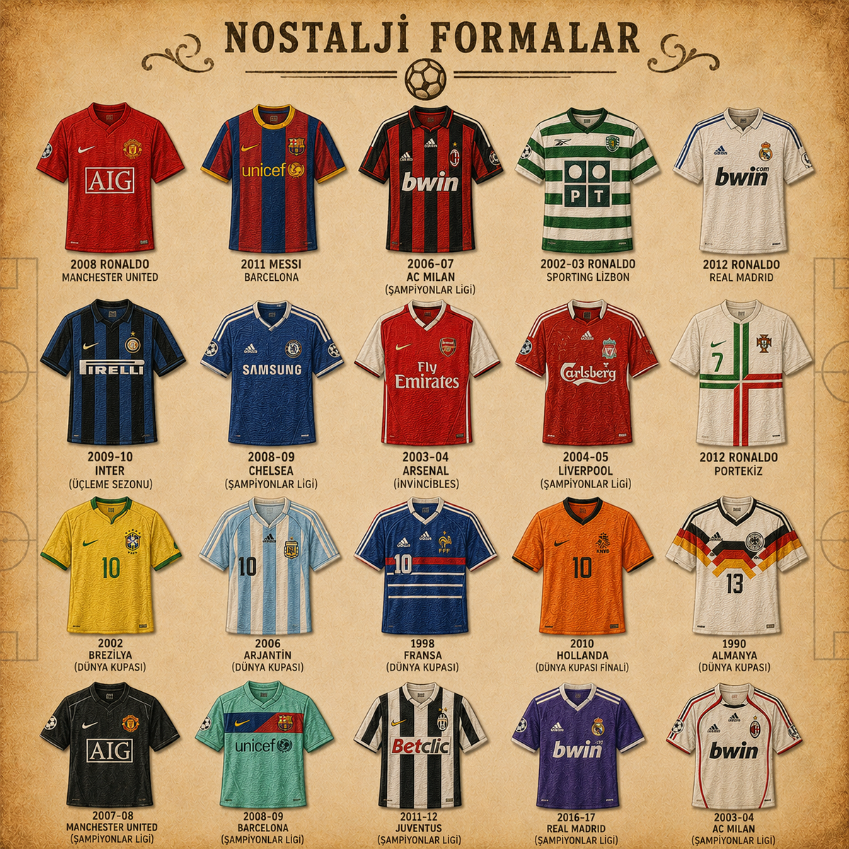 Nostalji Formalar